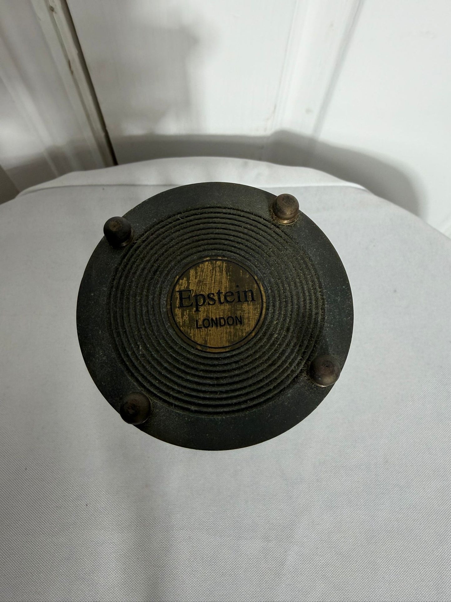 Epstein London Decorative Sand Timer Hourglass - Bronze Tone Metal - Image 5