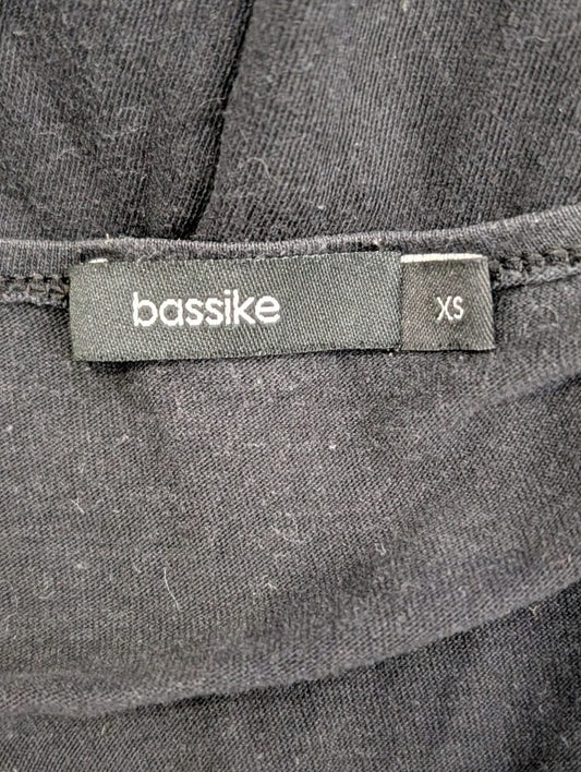 Bassike Black Organic Cotton T-Shirt Dress - Size XS - Image 2