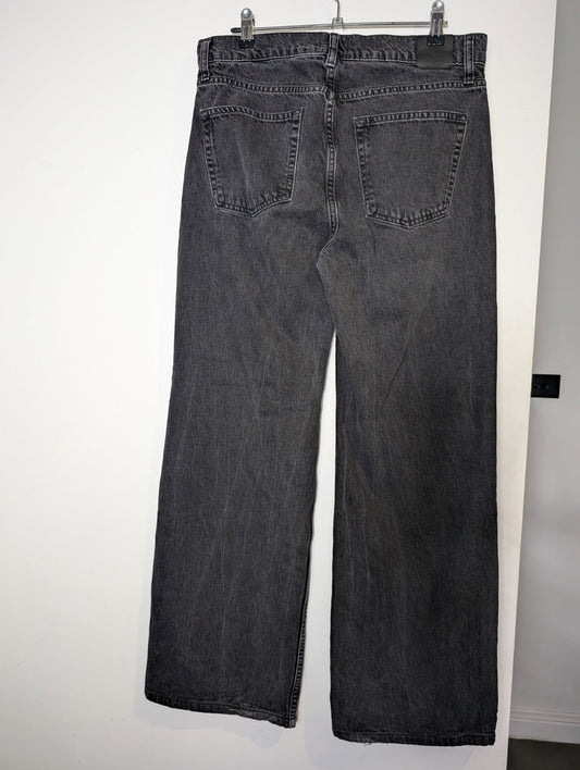 Anine Bing Black Denim Jeans - Size 29 - Image 2