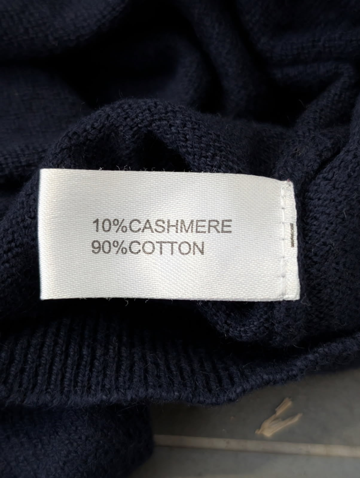 Arlington Milne Navy V-Neck Knit Top - Women's Size XS - Image 7