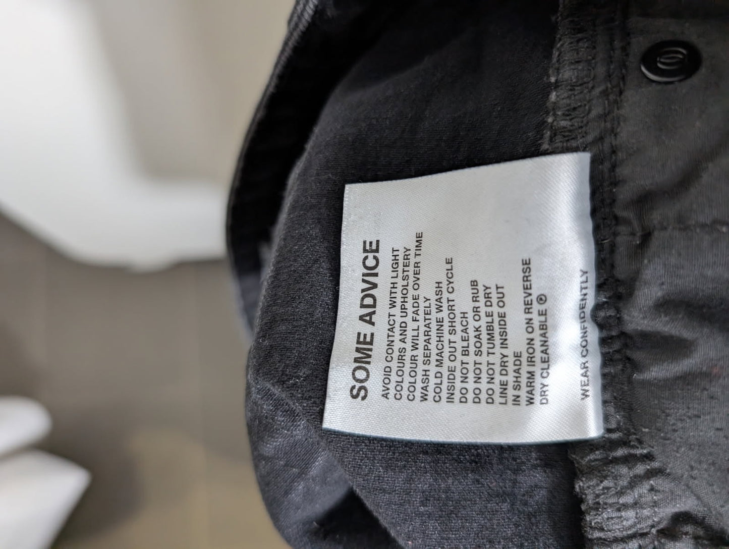 Commonry The Cropped Girlfriend Jean Black Women's Size 16 - Image 8