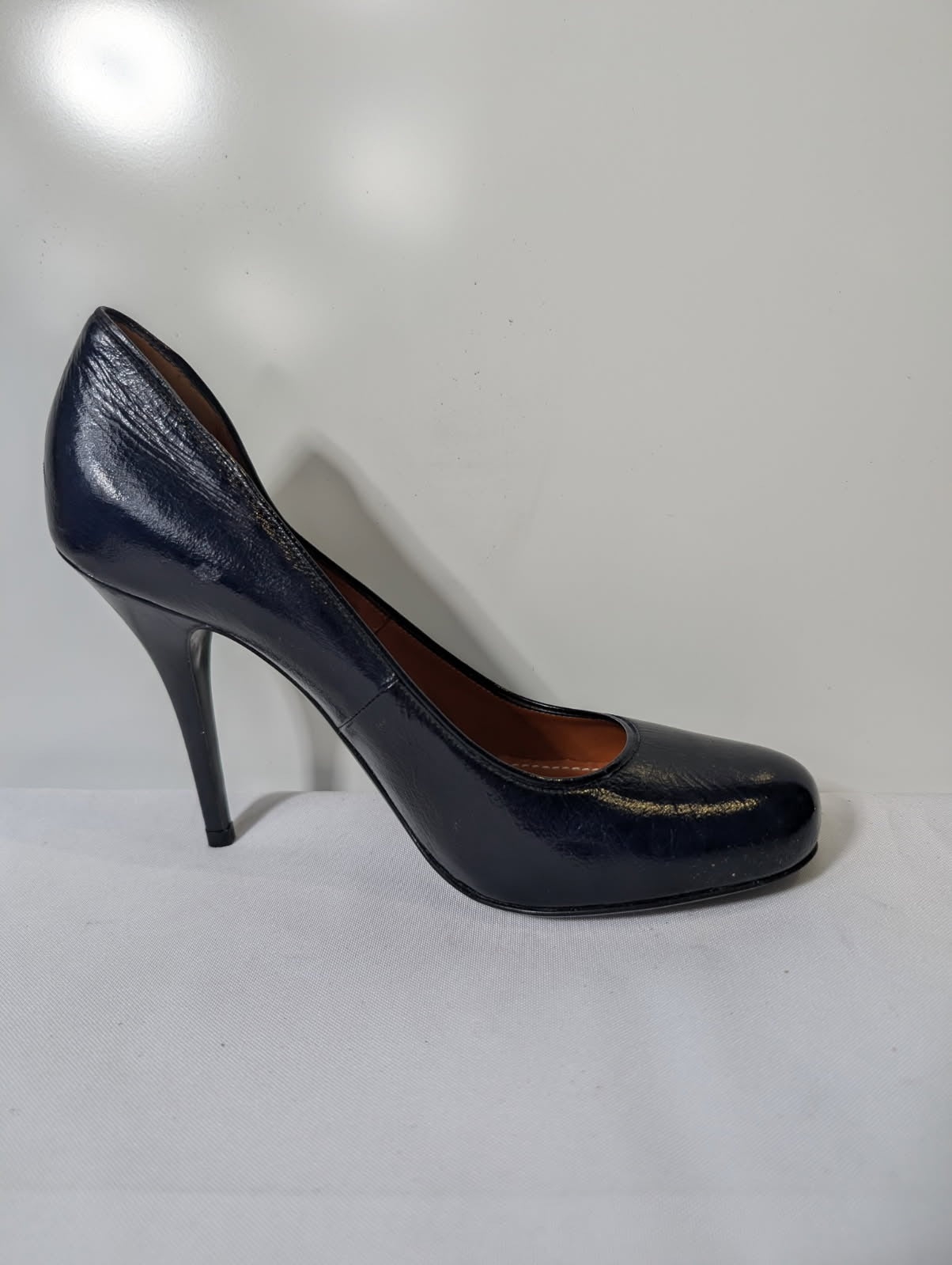 Lanvin Paris Black Leather Pumps - Women's EU 38 - Image 8