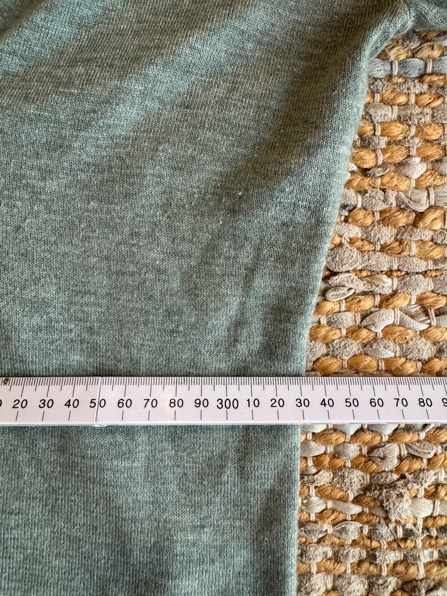 Nude Lucy Sage Green V-Neck Long Sleeve Knit Top Size S - Image 10
