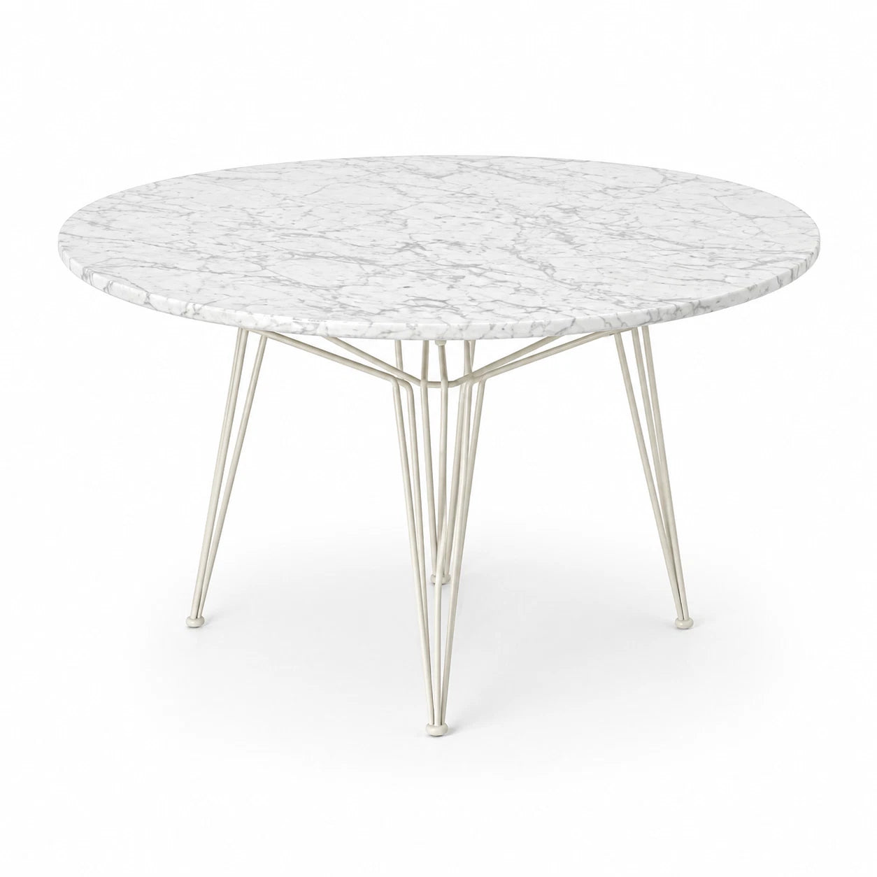 SP01 Parisi Marble 125cm Round Dining Table by Tom Fereday