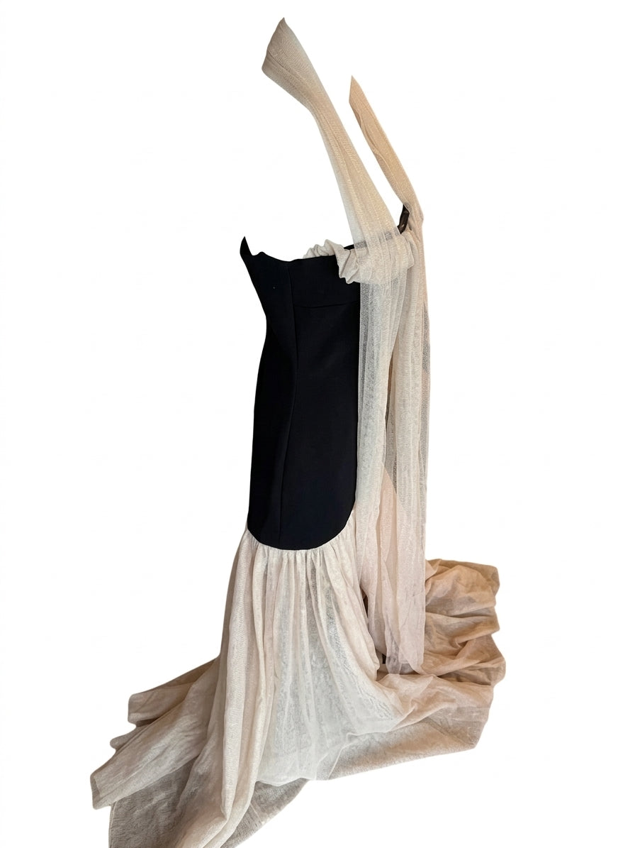 Tojhà Women's Black Evening Dress - Image 1