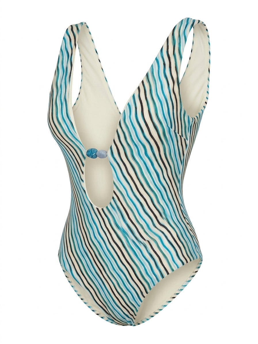Jets Australia One-Piece Swimsuit Black Size 12 - Image 1