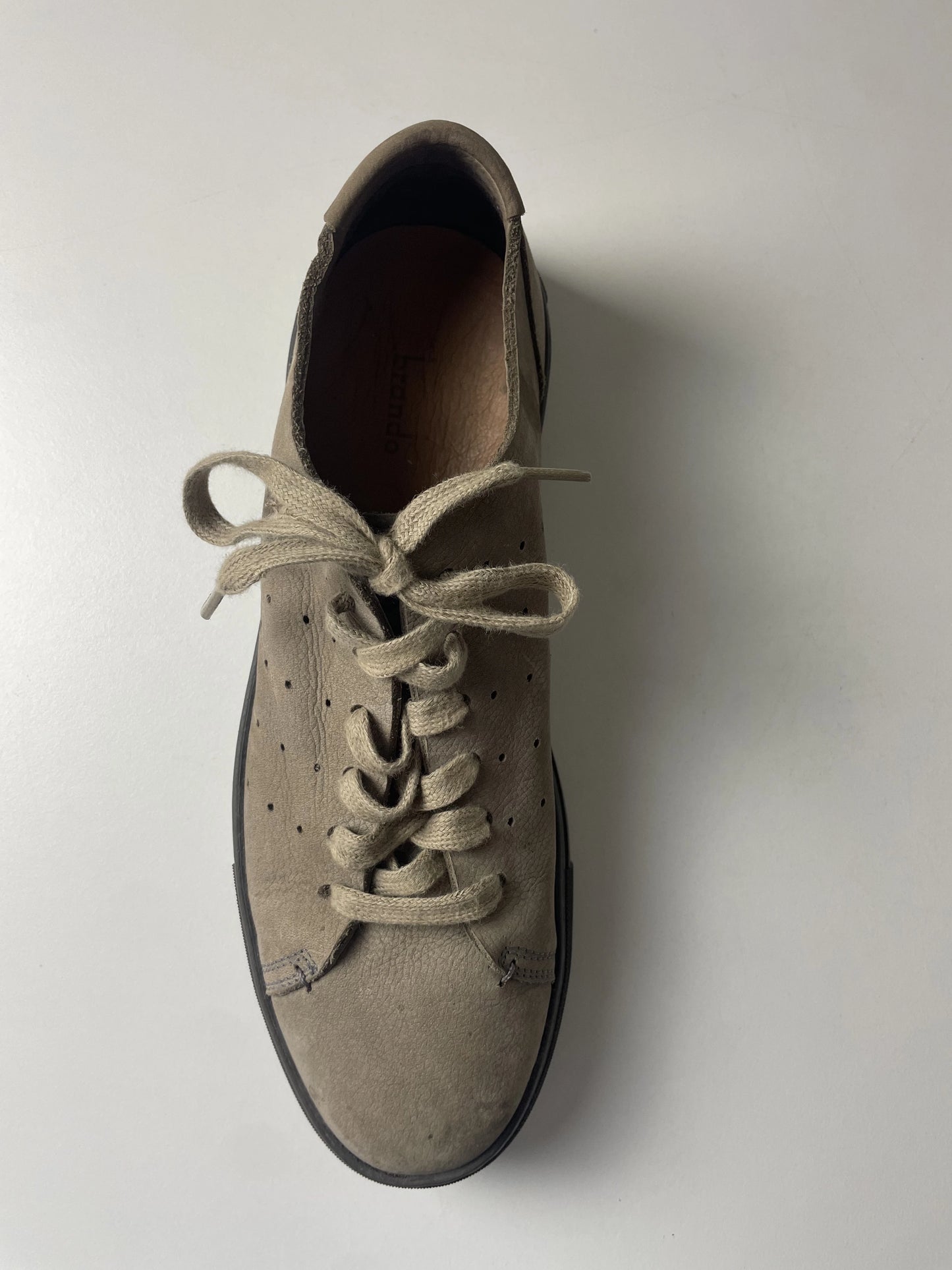 Brando Beige Suede Sneakers - Image 5