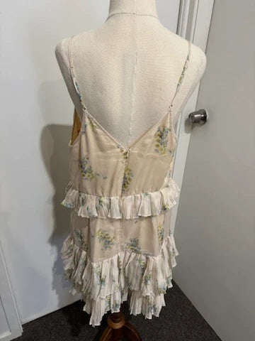 Stevie May Cream Floral Spaghetti Strap Dress - Image 2
