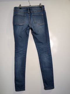 Witchery Mid-Rise Skinny Jeans Blue Denim Women's Size 12 - Image 2