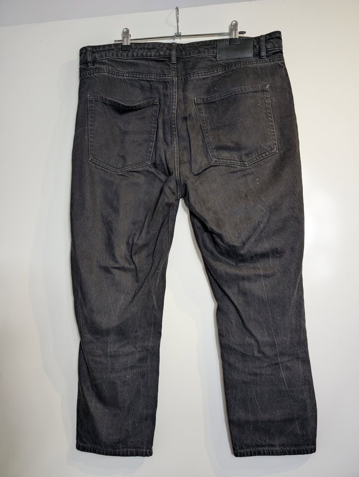 Commonry The Cropped Girlfriend Jean Black Women's Size 16 - Image 2