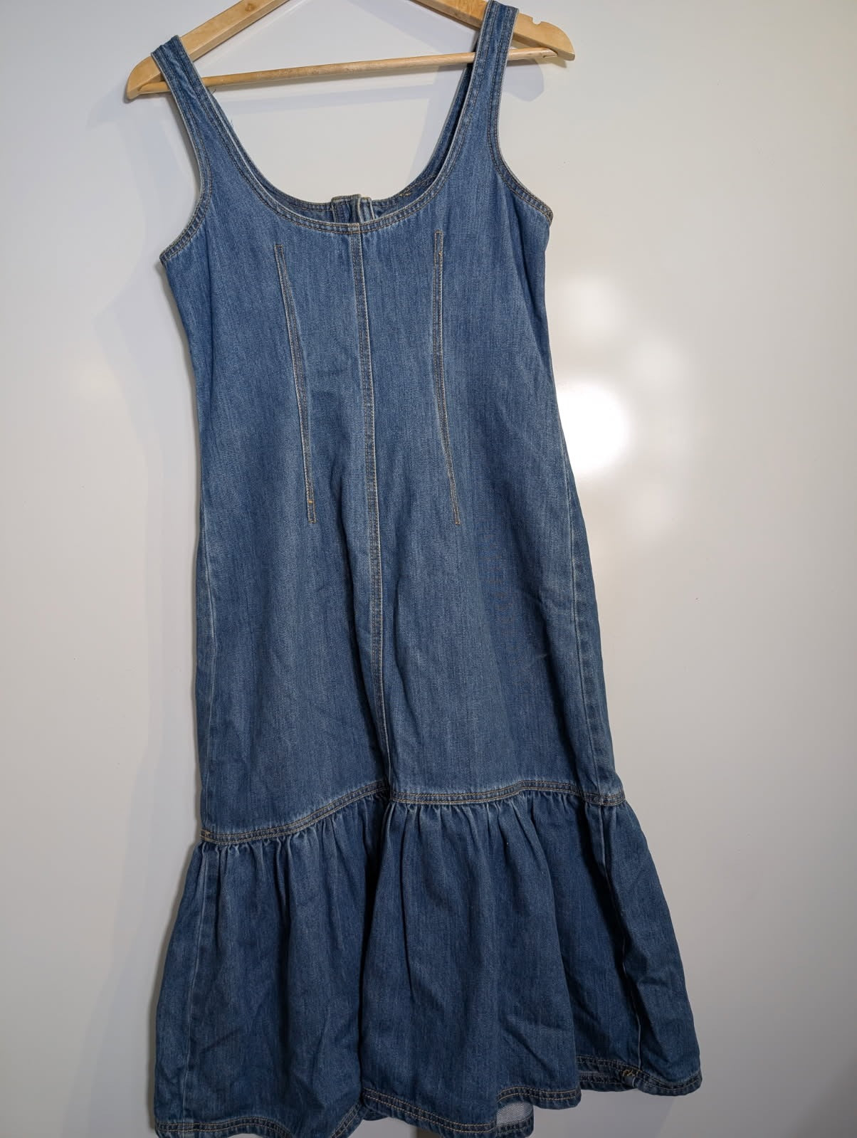 Morrison Denim Button-Front Midi Dress Size 1 - Image 2