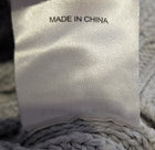 Viktoria + Woods Grey Cotton Knit Sweater - Braided Detail Size 2 - Image 1
