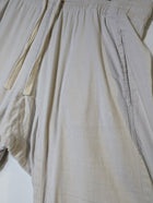Witchery Linen Blend Drawstring Jogger Pants Beige Women's Size 12 - Image 2
