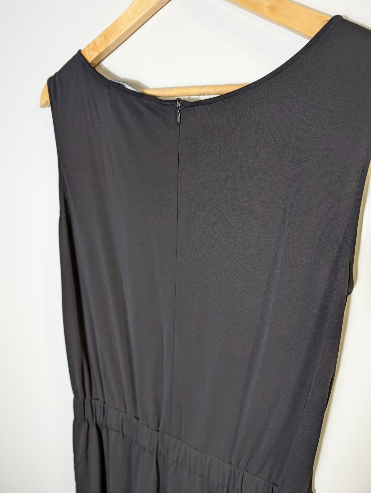 Anthea Crawford Sleeveless Jumpsuit - Black Women's Size 12 - Image 2