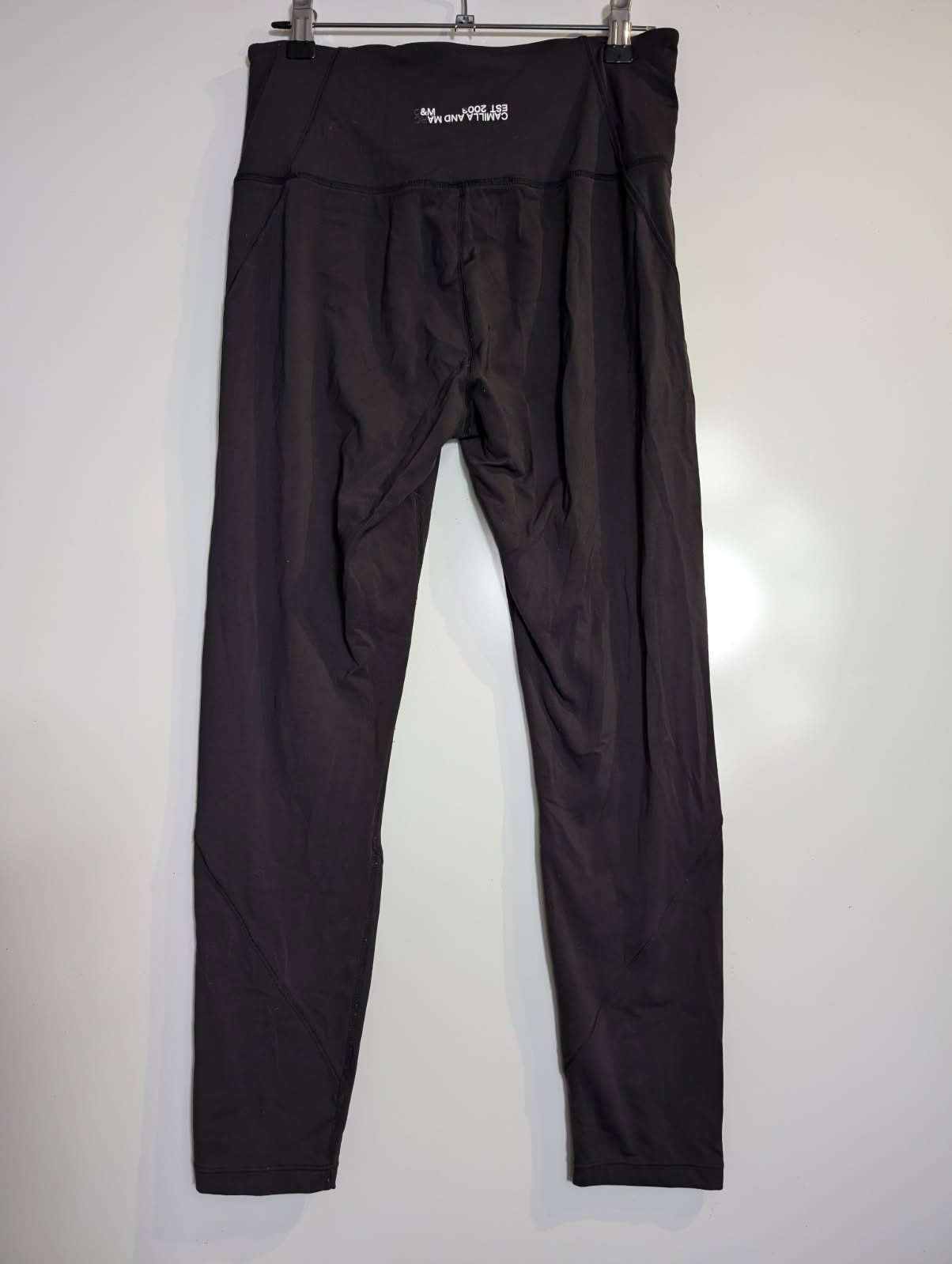 Camilla and Marc Active Leggings Black High-Rise Performance Tights - Image 2