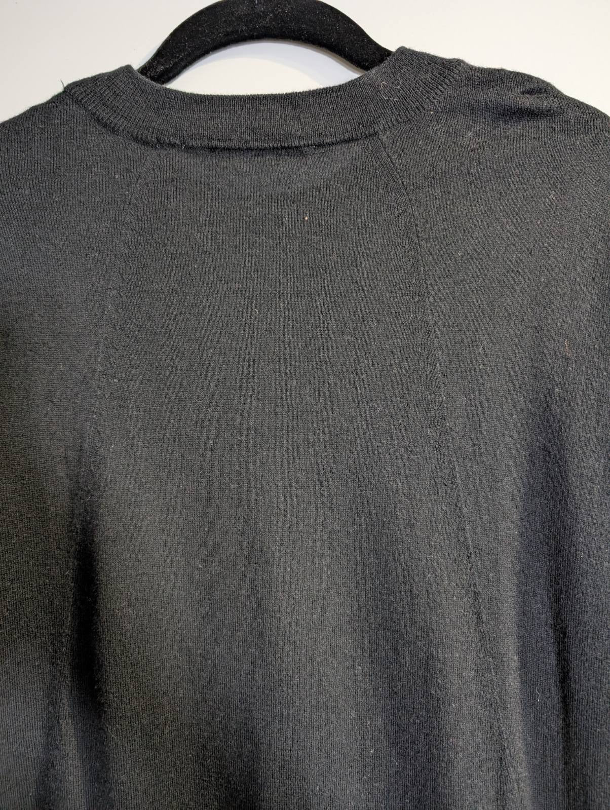 Country Road Crew Neck Knit Sweater Grey Wool Blend Women's XXS - Image 2