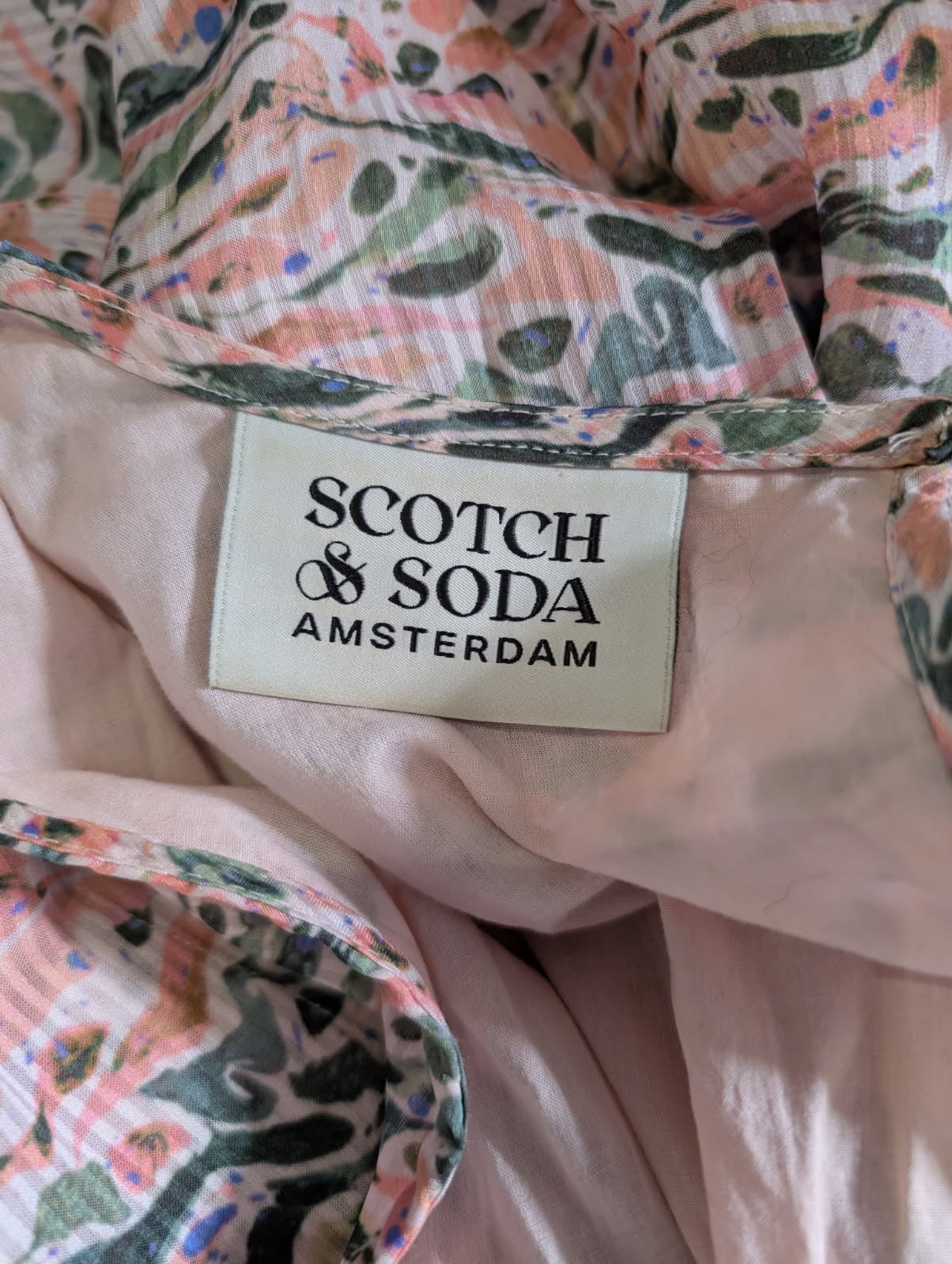Scotch & Soda Amsterdam Printed Dress - Summer Edition XL - Image 3
