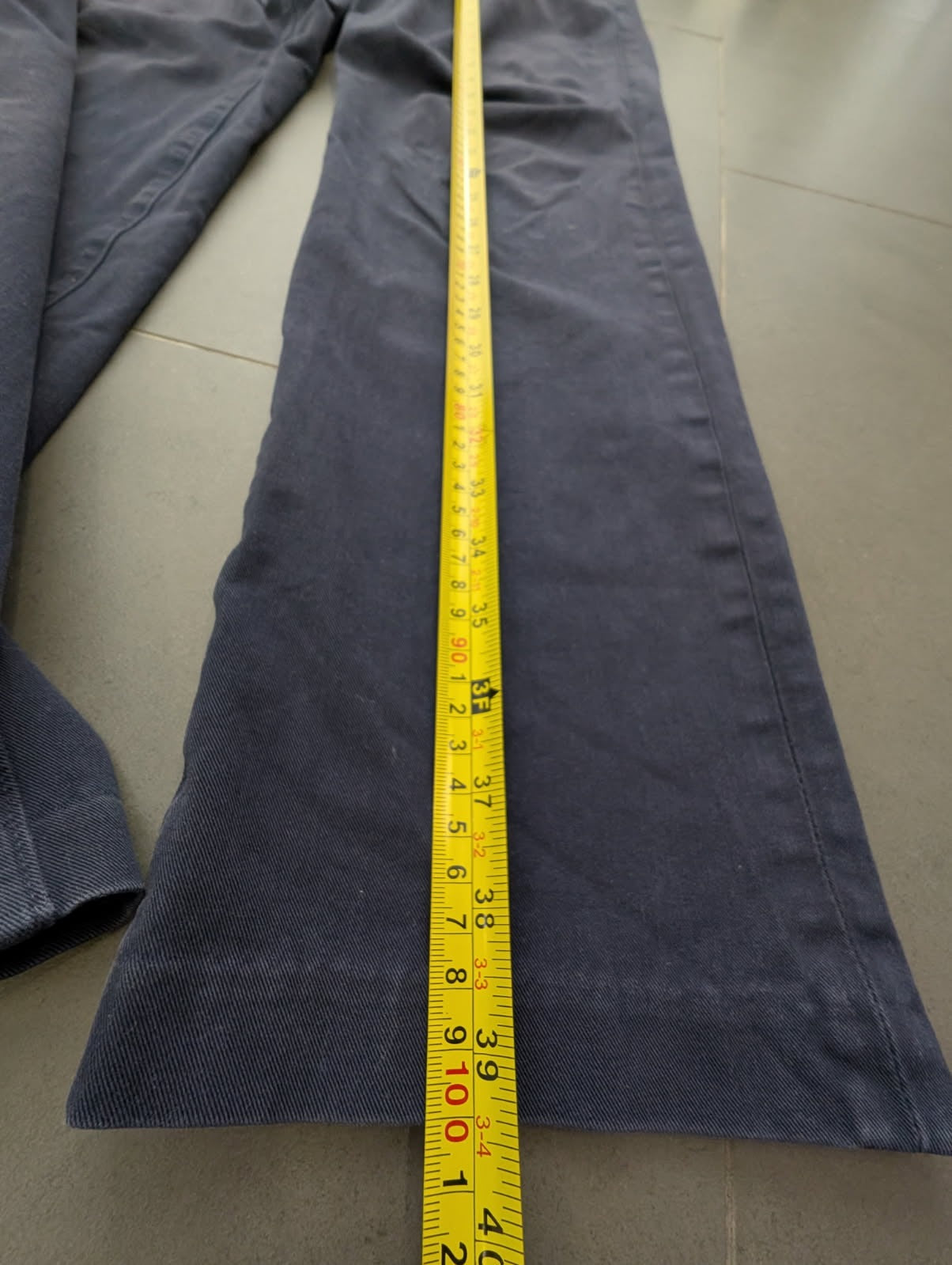 Jac+Jack Men's Casual Chino Pants - Dark Grey Size 30 - Image 2