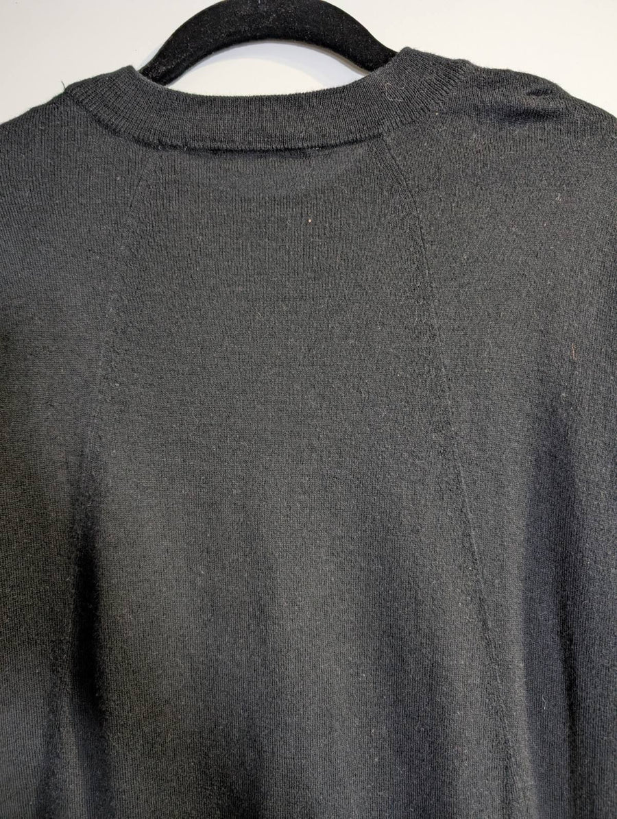 Country Road Crew Neck Knit Sweater Grey Wool Blend Women's XXS - Image 2