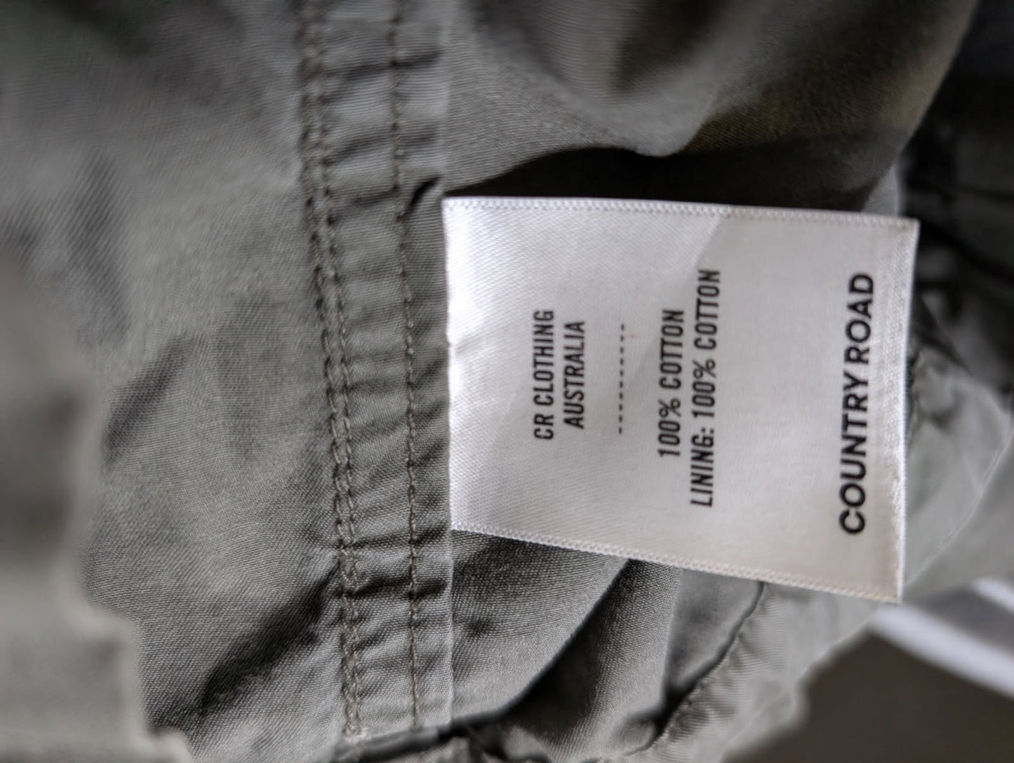 Country Road Women's Utility Parka Jacket Olive Green Size M - Image 2