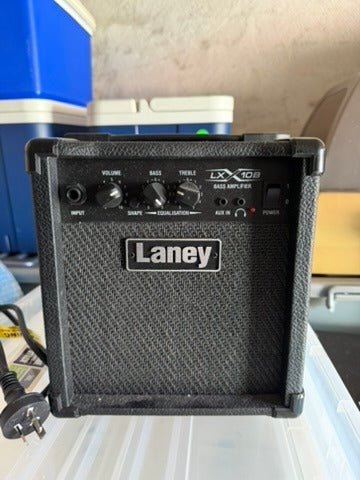 Laney LX10B Bass Amplifier - Compact 10W Combo Amp - Image 1