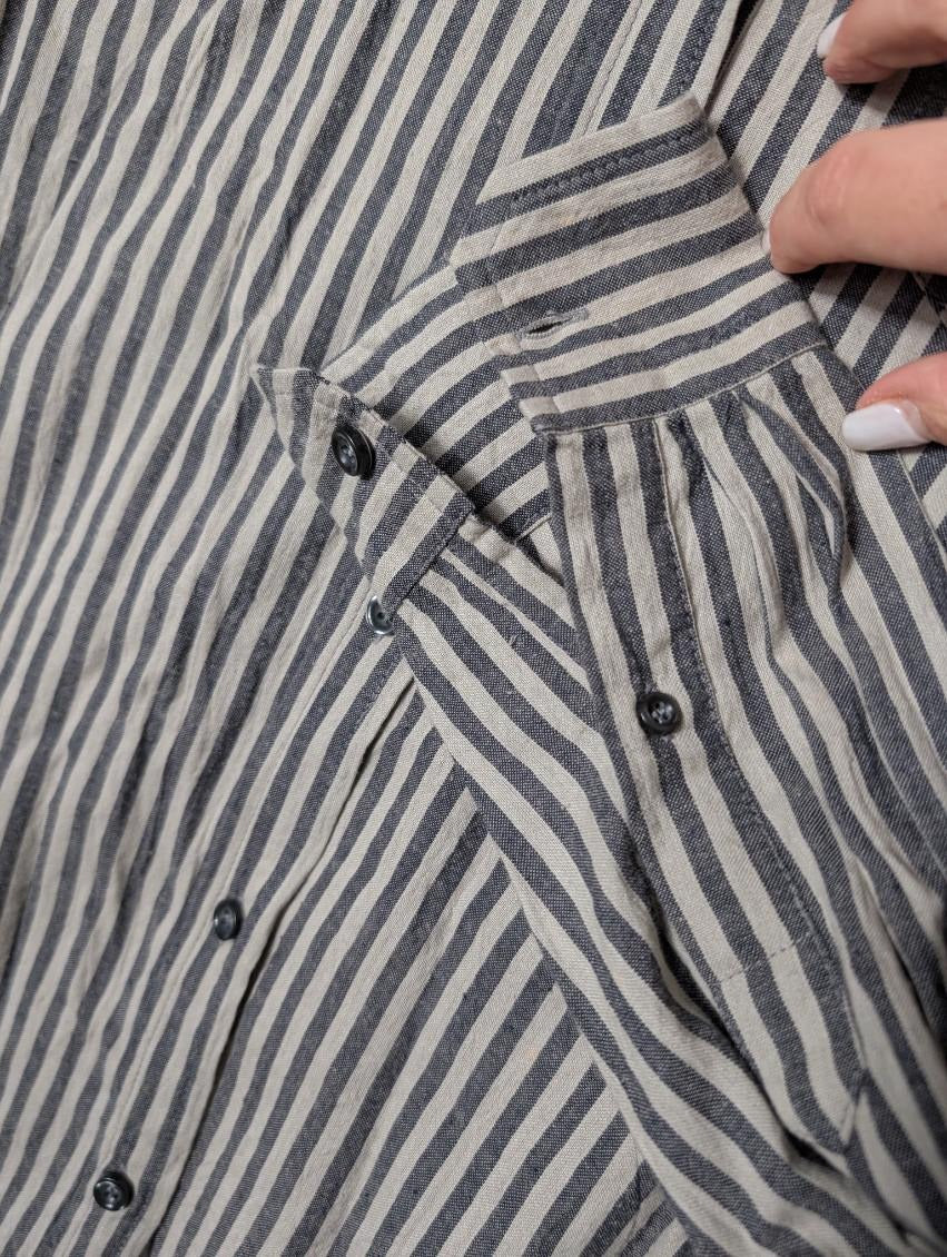 Isabel Marant Étoile Striped Button-Down Shirt - Size 36 - Image 2