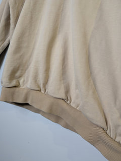 Motherchuckers Work From Home Club 2020 Sweatshirt Beige XS-S - Image 2