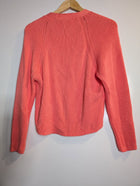 Marcs Kala Rib Knit Cardigan Coral Pink Women's XS - Image 2