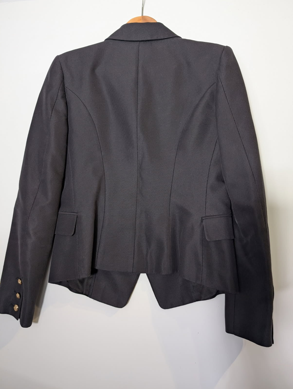 Camilla and Marc Marguerite Double Breasted Blazer - Black Size 10 - Image 2
