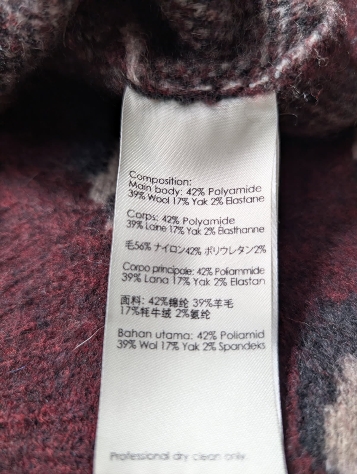 3.1 Phillip Lim Wool Yak Blend Leopard Print Sweater - Size S - Image 2