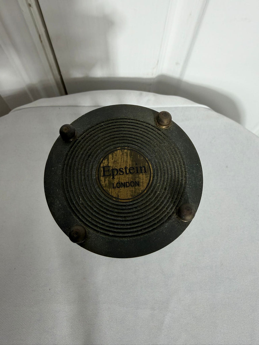 Epstein London Decorative Sand Timer Hourglass Bronze Tone Metal - Image 5