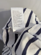 Sportscraft Striped Drawstring Knit Shorts Navy/White Size M - Image 2