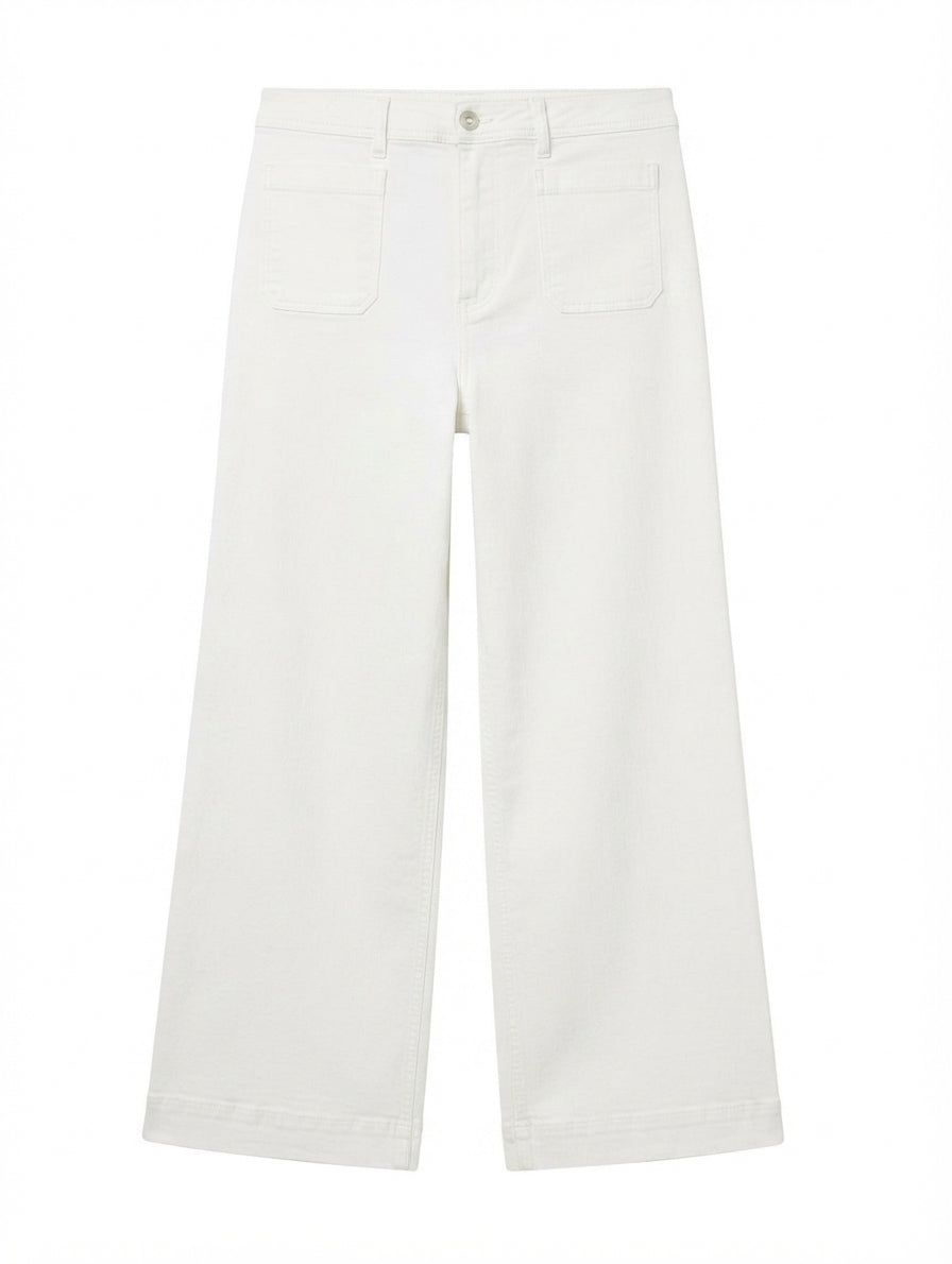 Sportscraft Nili Wide Leg Jeans White Women's Size 16 - Image 1