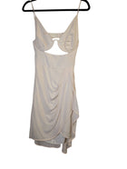 Zimmermann Silk Shaped Wire Drape Dress White Size 1 - Image 1