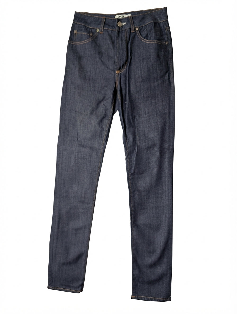 Acne Studios Needle Raw Denim Jeans Dark Indigo 27/32