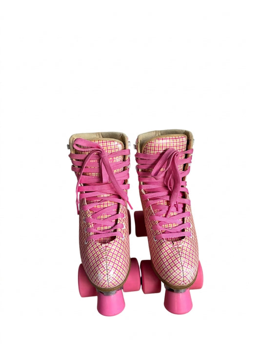 Impala Roller Skates Pink Tartan Gingham Women's US 5 - Image 1