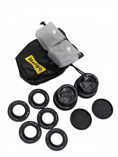 Holga Lens Set for 120/135 Cameras Wide Tele Macro Kit - Image 1