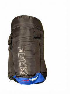 Black Wolf Rubicon 300 Sleeping Bag -5°C Black and Blue - Image 1