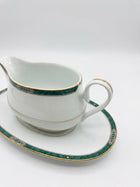 Noritake Legendary 4139 Gravy Boat with Attached Underplate - Image 1