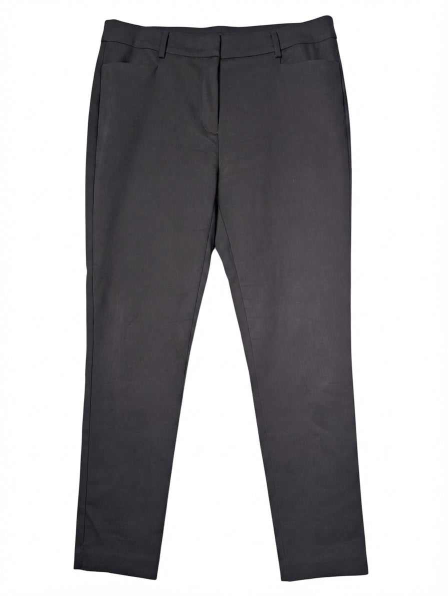 SABA Women's Slim Fit Trousers Black Size 14 - Image 1