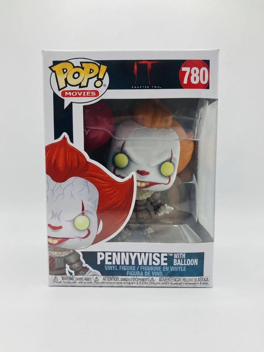 Funko Pop! Movies IT Chapter Two Pennywise with Balloon #780 - Image 1