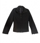 Weekend Max Mara Quilted Lightweight Zip-Up Jacket Black - Image 1