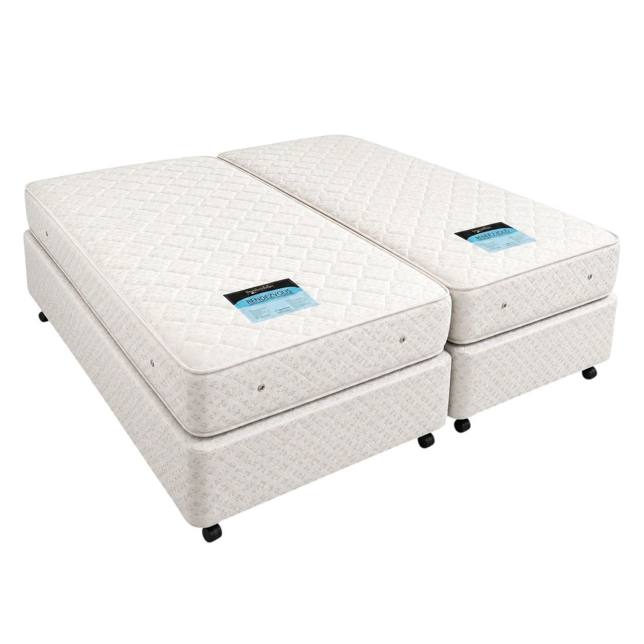 SlumberZone Rendezvous King Single Divan Bed Ensemble - Orthopaedic Support - Image 1