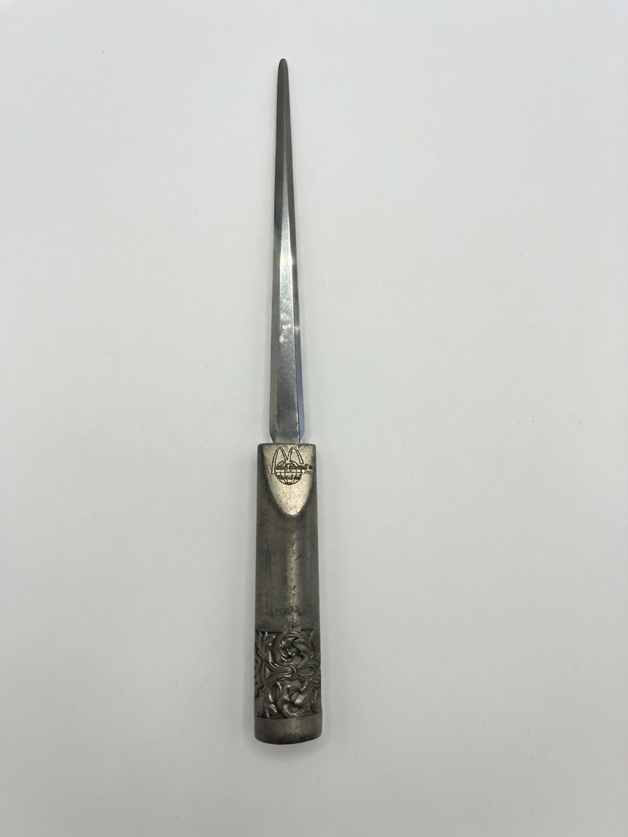 Selangor Pewter McDonald's Letter Opener Celtic Knotwork Silver - Image 1