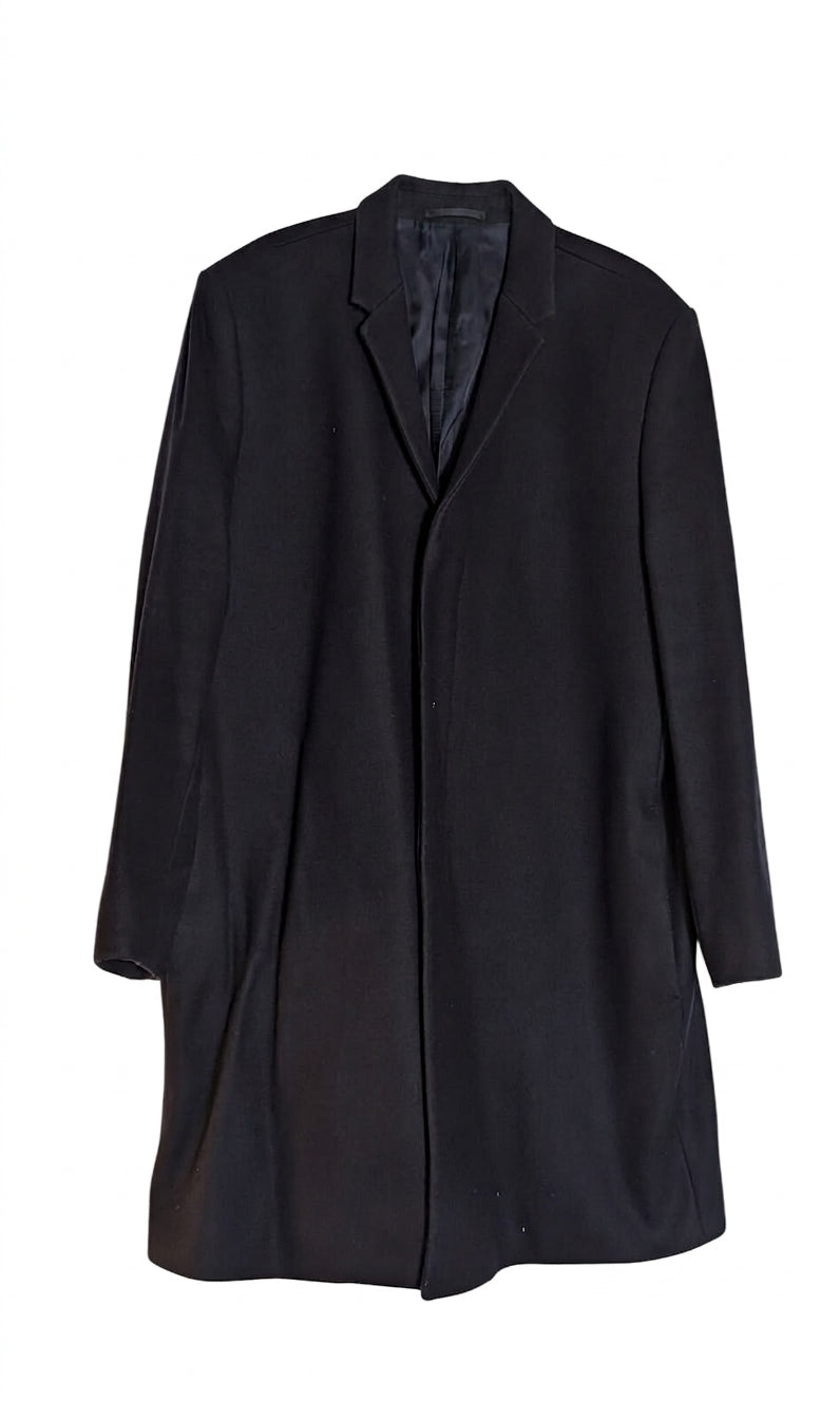 COS Men's Wool Cashmere Blend Chesterfield Coat - Black Size 44R - Image 1