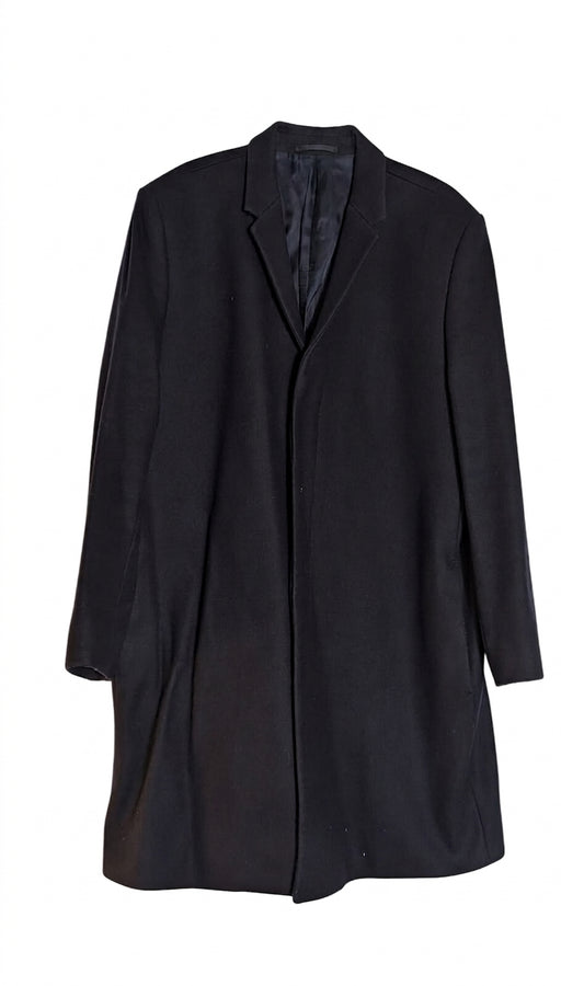 COS Men's Wool Cashmere Blend Chesterfield Coat - Black Size 44R - Image 1
