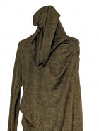 T by Alexander Wang Lightweight Hoodie - Olive Green Heathered Size Medium - Image 1