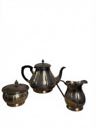 Vintage EPNS Silver Plated Tea Service Set Hand Fluted - Image 1