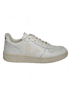 Veja V-10 Leather Sneakers White EU 41 US 8 - Image 1