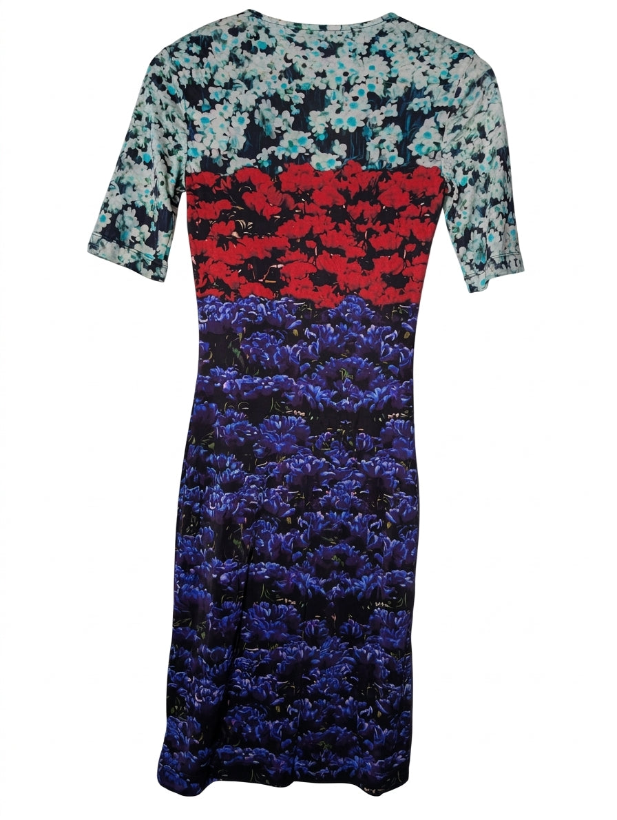 Mary Katrantzou Floral Print Silk Jersey Dress - Size S - Image 1